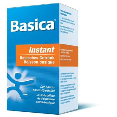 Basica instant drinks powder orange can 300 g