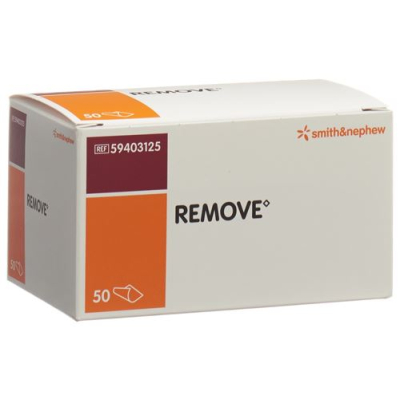 REMOVE adhesive removal wipes box 50 pcs