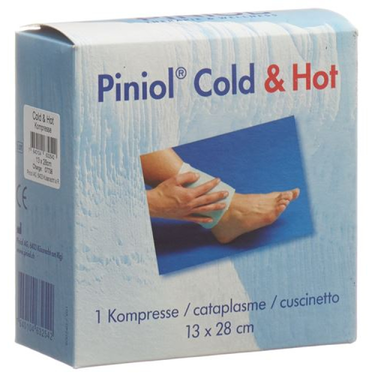 PINIOL Kylmä Hot Compress 13cmx28cm