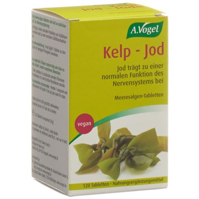 A. Vogel Kelp Iodine 120 tablets