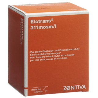 Elotrans Plv 20 bags 6.03 g