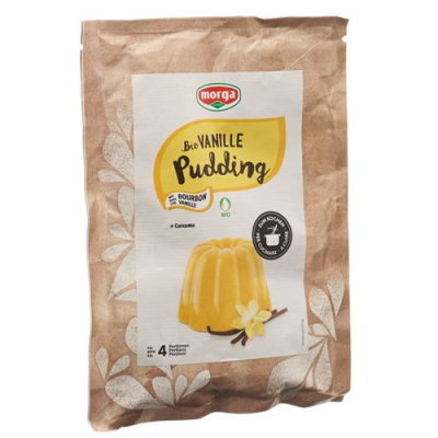 Morga bio pudding vanilla curcuma bag 60 ក្រាម។