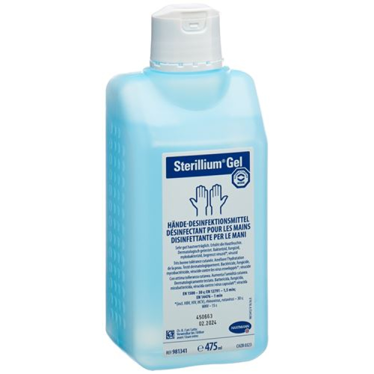 Gel desinfetante para as mãos Sterillium Fl 475 ml