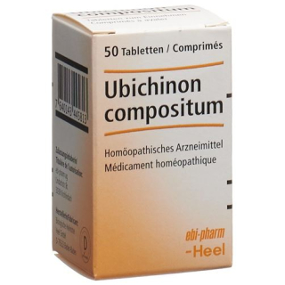 Ubiquinone compositum Heel comprimidos Ds 50 unid.
