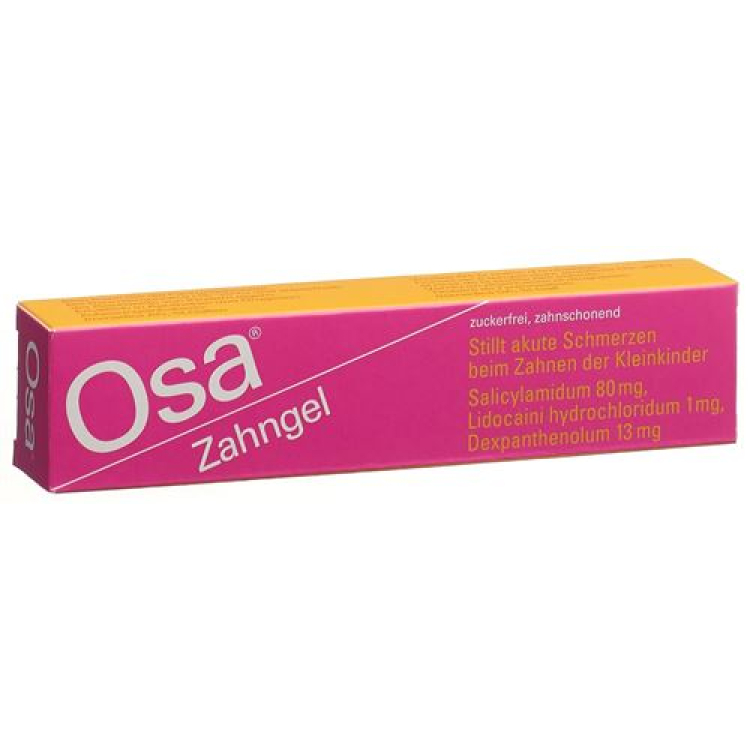 Osa Zahngel bez šećera 25g