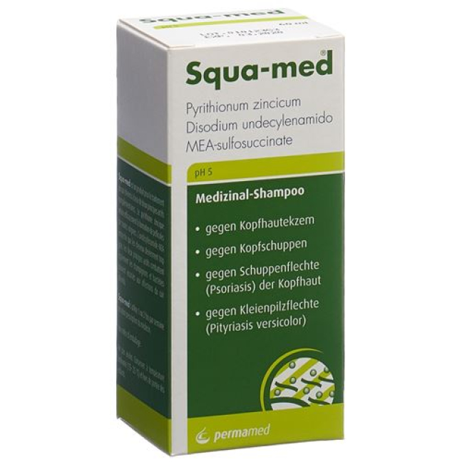 Squa-Med Medizinal şampuan pH 5 Fl 60 ml