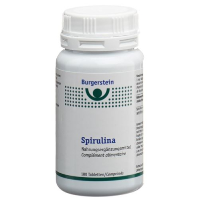 Burgerstein Spirulina 180 គ្រាប់