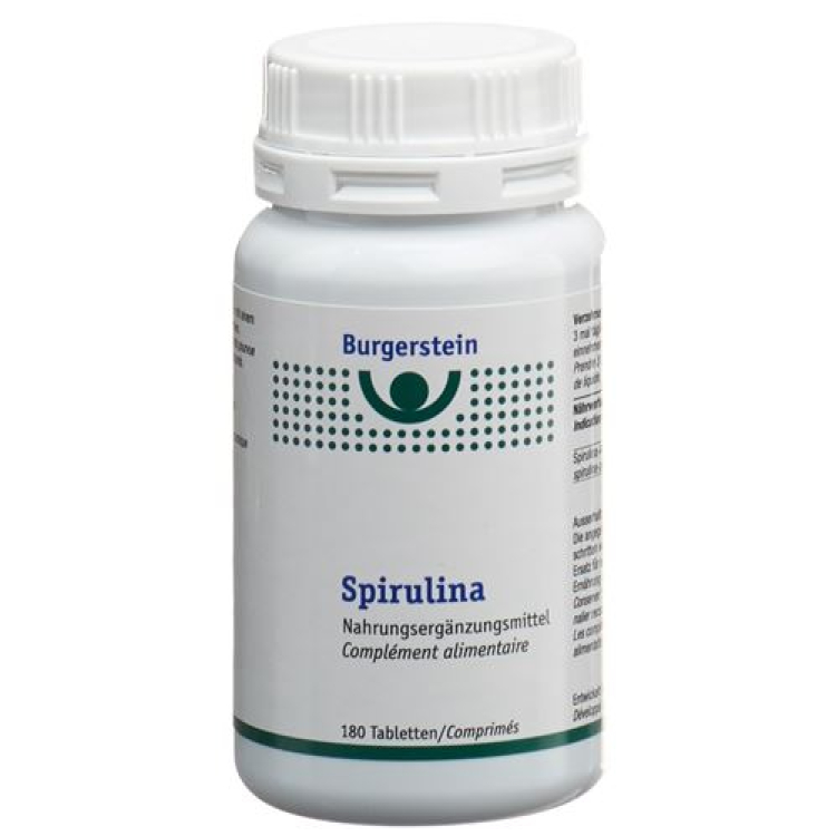 Burgerstein Spirulina 180 tabletter