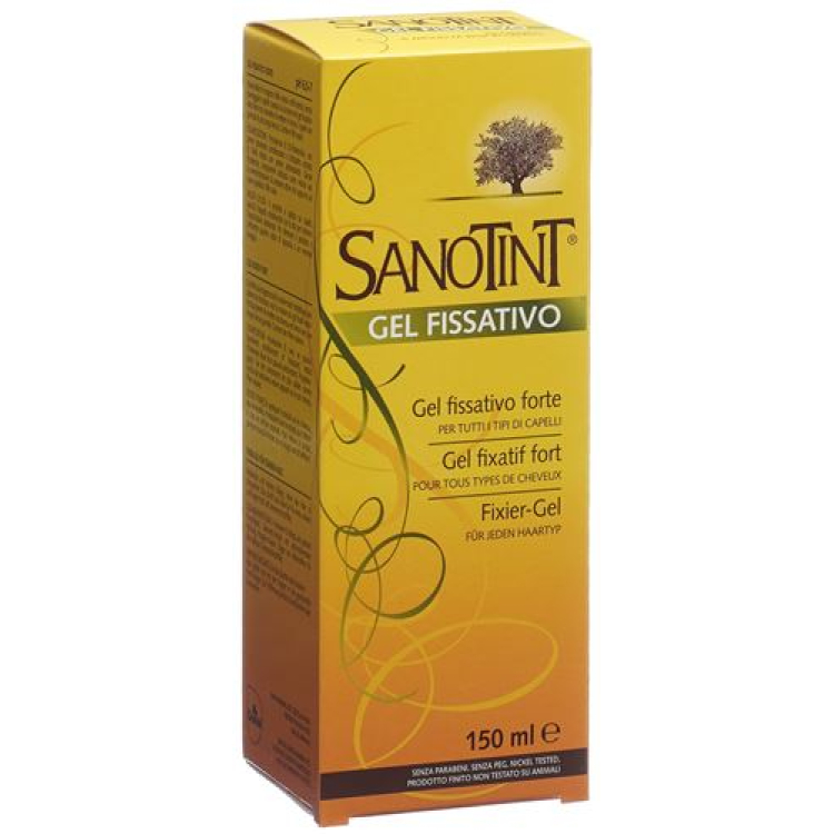 Sanotint Gel Fixador Fixação Forte Tb 150ml