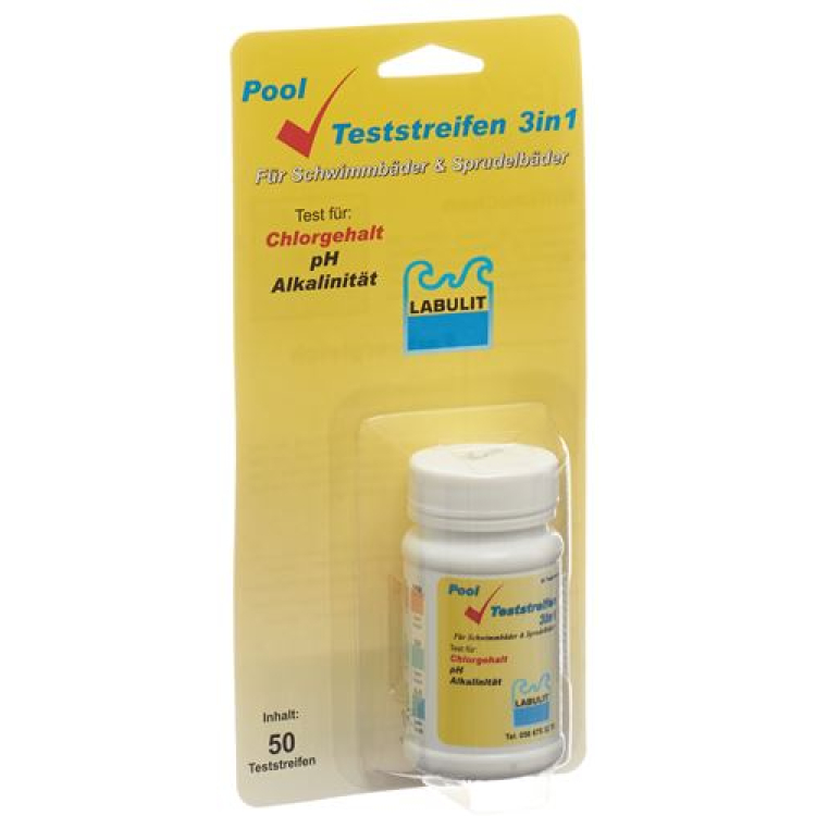 Labulit Pooli testribad 3in1 50 tk