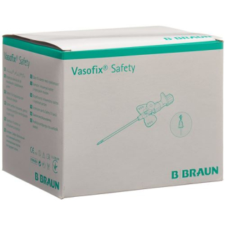 Vasofix Safety Pur IV canule 20G 1.1x33mm rose 50 pcs