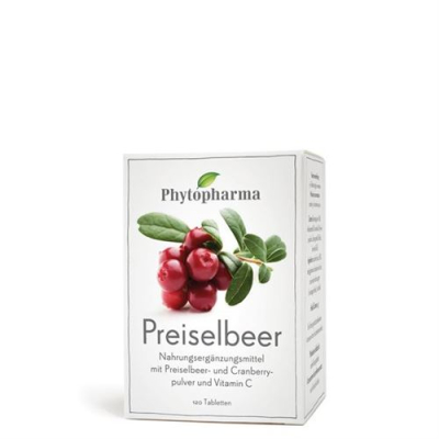 Phytopharma lingonberry 120 tabletter