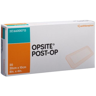Opsite post OP foil bandage 20x10cm sterile 20 bags
