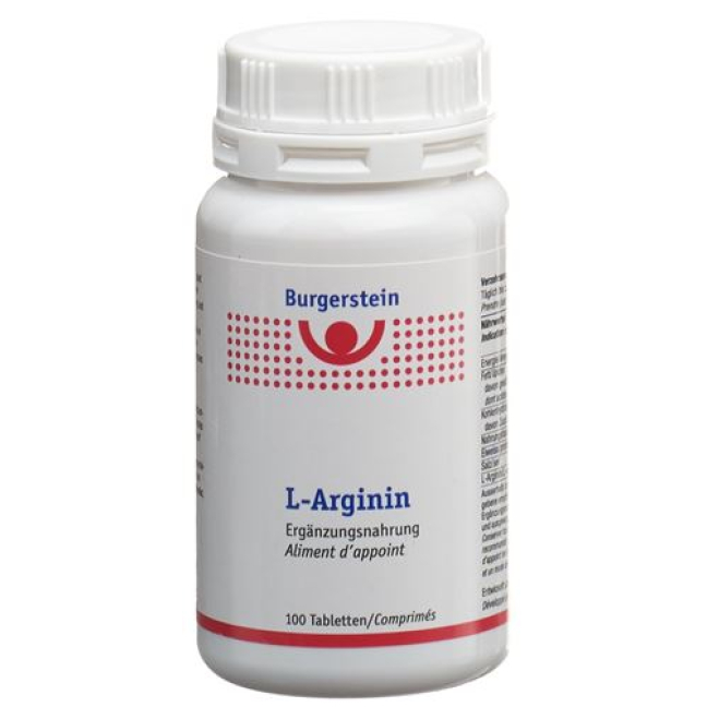 Burgerstein L-arginine 100 tablets