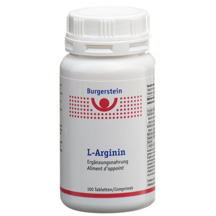 Burgerstein L-arginine 100 טבליות