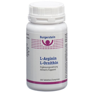 Burgerstein L-Arginiin / L-Ornitiin 100 tabletti