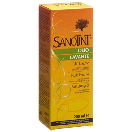 SANOTINT aceite limpiador Olio Lavante (viejo) 200 ml