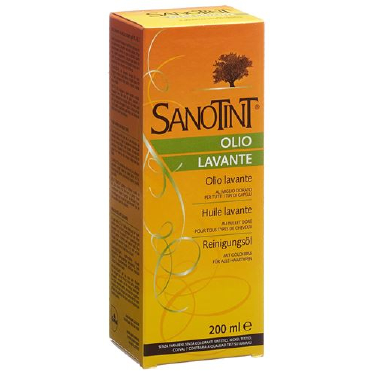 SANOTINT tisztítóolaj Olio Lavante (régi) 200 ml