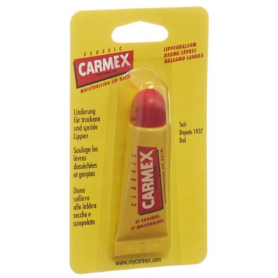 ក្រែមលាបមាត់ carmex classic tube 10 ក្រាម។