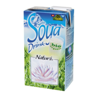 Soyana Swiss soy drink natural organic tetra 1 lt