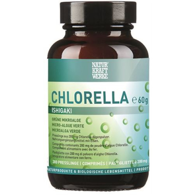 Naturkraftwerke chlorella 200 mg 300 tabletter