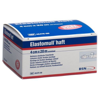ELASTOMULL HAFT gauze bandage white 20mx4cm roll