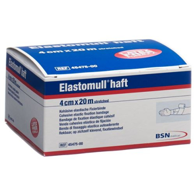 Elastomull bonding gazni zavoj bijeli 20mx4cm uloga