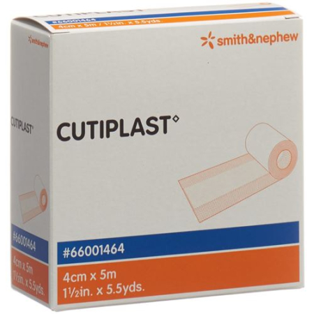 Cutiplast מטר לא ארוג Association 4cmx5m לבן