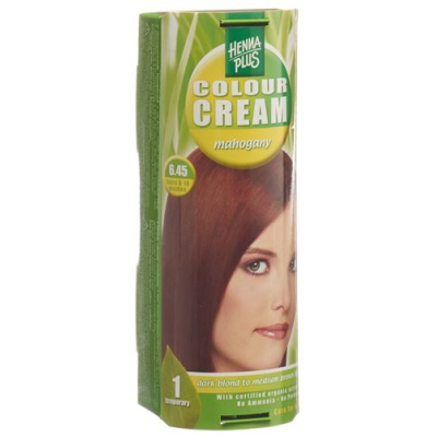 Henna plus color cream 6:45 կարմրափայտ ծառ 60մլ