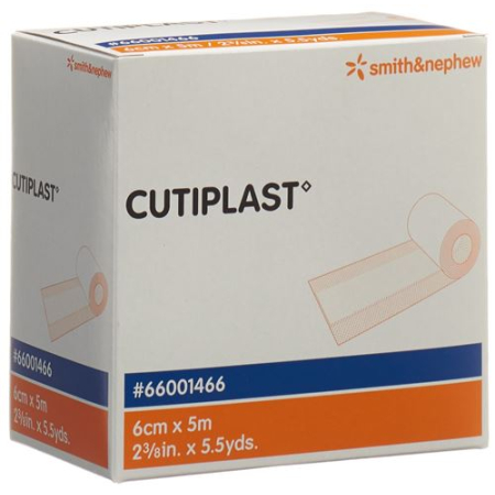 Cutiplast 米米无纺布协会 6 厘米 x 5 米白色