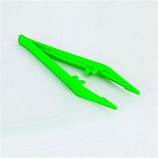 SEMADENI tweezers 130mm disposable green