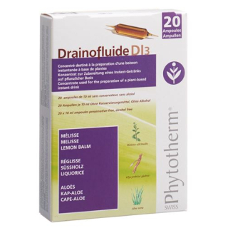 Drainofluide DI 3 20 drinking bottle 10 ml