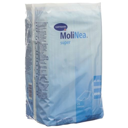 Molinea super pads 40x60cm 450ml 25 unid.