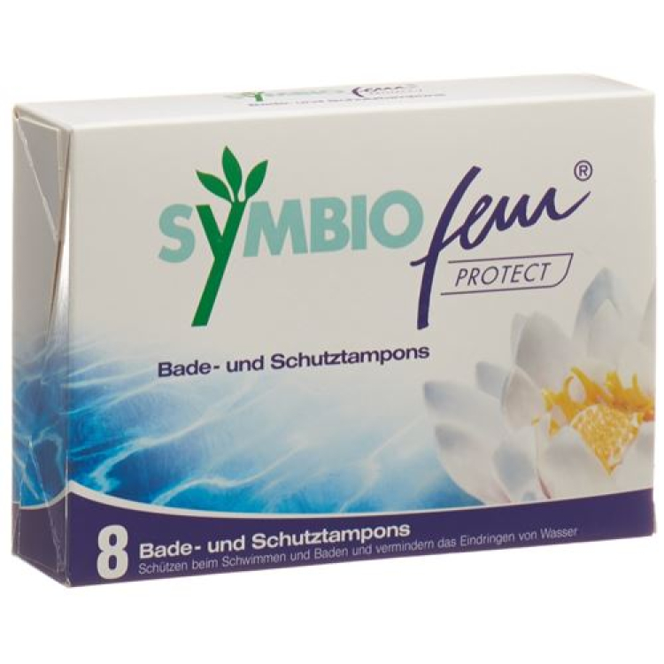 Symbiofem PROTECT Kylpysuoja Tamponit 8 kpl