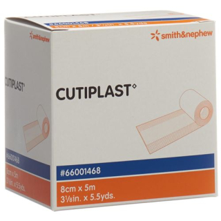 Cutiplast sold by the meter non-woven bandage 8cmx5m white