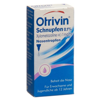 Otrivin rinitis Gd Nas 0,1% Fl 10 ml