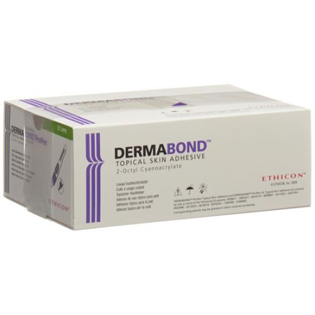 Chất kết dính da Dermabond có độ nhớt cao propene 6 x 0,5 ml