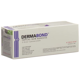 Didelio klampumo Dermabond odos klijai sterilūs 12 x 0,5 ml