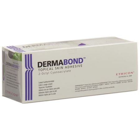 高粘度 Dermabond 皮肤粘合剂无菌 12 x 0.5 毫升
