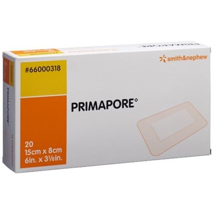 Primapore 創傷被覆材 15x8cm 無菌 20 個