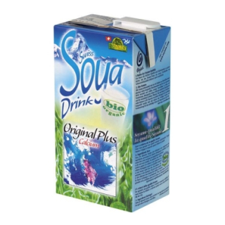 Soyana Swiss Soy Drink Oryginalny wapń Bio Tetra 1 lt