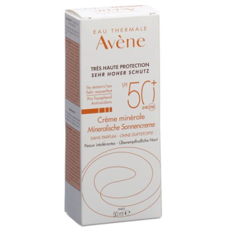 Avene Sun Mineral Zonnebrandcrème SPF 50+ 50 ml
