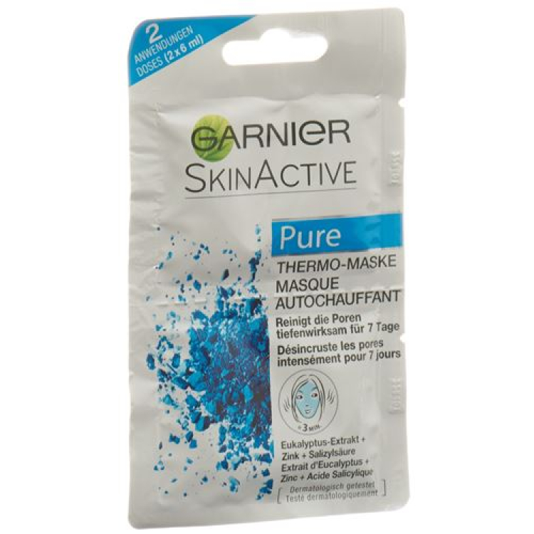 Garnier Skin Naturals Pure Thermo Masker 2 x 6 ml