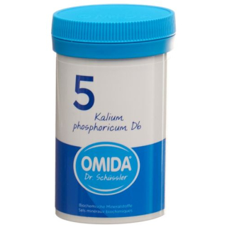 Omida Schuessler Nr5 Potassium phosphoricum Tabl D 6 Ds 100 g