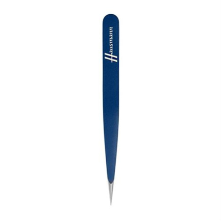 Hausmann Pointed Tweezers Blue - Buy Online from Beeovita