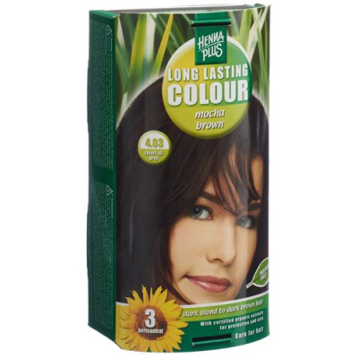 Mocha brown henna plus ពណ៌ចុងក្រោយ 4:03