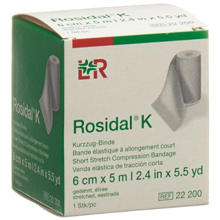 Rosidal k kurzzug საკინძები 6cmx5m