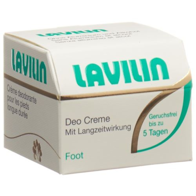 Crème déodorante pour les pieds Lavilin 14 g