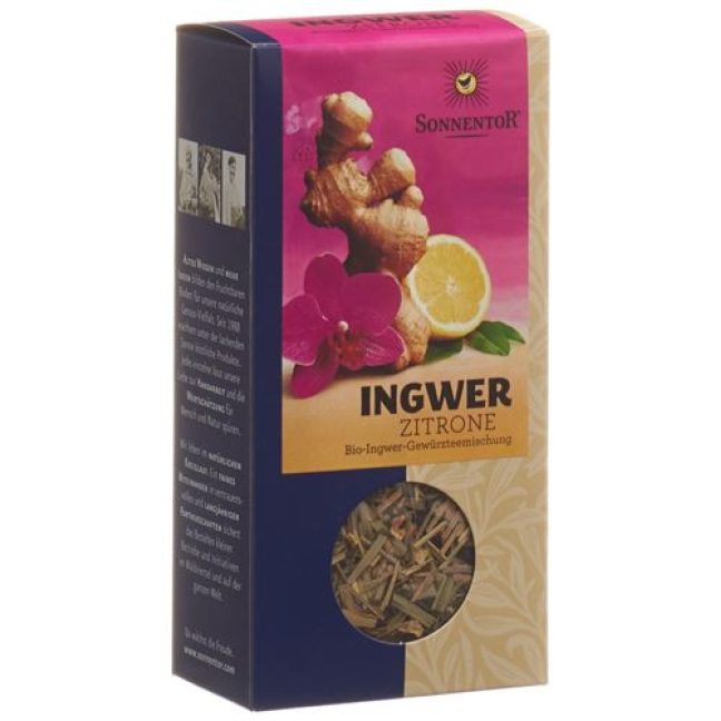 Sonnentor herbata imbirowo-cytrynowa 80 g