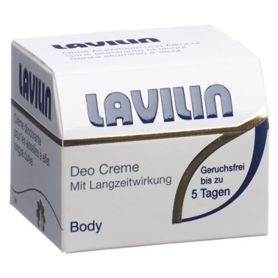 Lavilin body deodorant cream can 14 g